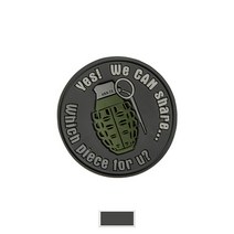 밀리터리박스 헬리콘텍스 MK2 수류탄 패치, 선택완료