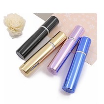 충전식 분무기 고압 압축 엔진 동력 연막 7ml 5/10/15/20pcs 미니 실버 금속 쉘 유리 탱크 스프레이 향수 원자로 병 Spary Refillable 포장, [05] 30pcs, [01] Color random, [01] 유리