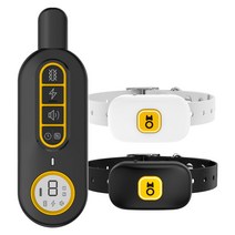 개 짖는 훈련기 개 짖는 소리 방지 스마트 개 훈련기 오판 방지 개 짖는 훈련기 애완동물 목걸이, 색깔1
