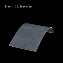 피규어장식장 투명아크릴 계단식 조명 쇼케이스 acrylic custom jewelry, 2-아치형 그리기
