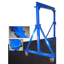 겐트리크레인 자키 호이스트 행거 2톤 이동식 크레인, 상세이페이지 참고, 1T는 높이 3미터, 너비 2.5미터