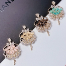 큐빅발레리나볼마커 1SET (4개) 필드용품 버디나비 골프악세사리, 4개