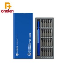 25 인치 1 강 스크루 드라이버 세트 24 고정밀 마그네틱 S2 헤드 휴대 전화 수리 분해, SS 5118