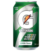 게토레이 레몬 캔, 8개, 340ml