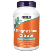 나우 마그네슘 시트레이트 240 베지캡슐, 1개, 240정