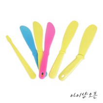 아이샵오픈 스파츌라 스틱 스파출라 팩주걱 화장품스틱 모델링스틱 미용재료 피부관리실, 2번 스파츌라-중(하늘색)