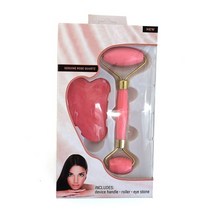 두피 관리기 헤어빔 전동 마사지기계 beeswax gua sha 스크레이퍼 보드 천연, 밝은 분홍색