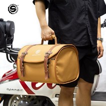 오토바이 가방 리어백 바이크 콘솔백 센터백 사이드백 방수 스타 나이트 테일 박스 뒷좌석, 베이지