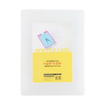 플러스샵 투명 화일케이스 A4 PP 소형30mm 대형45mm, 대형 투명 10개