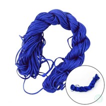 매듭실 1MM 파랑 매듭끈 폴리매듭실 전통매듭실