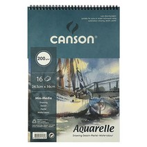 수채엠보싱스케치북 8절 CANSON, 본상품선택