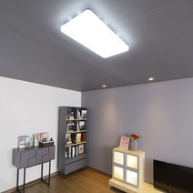 LED 거실등 50W 프리미엄 플리커프리 주광색 KS인증 메가맨