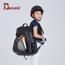 방수 승마가방 백팩 승마장비 쥬니어 승마부츠 가방 남녀공용, 단일사이즈, 블랙