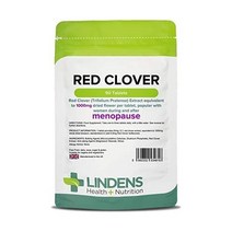 린덴스 레드 클로버 1000mg 90정 갱년기 지원 영국제 SOYA 이소플라본 포함, 1g (1팩)