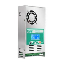 파워뱅크 캠핑 차박 powmr mppt 태양열 충전 컨트롤러 12v 24v 36v 48v 60a 태양 최대 전력 포인트 추적기 lifepo4 납산 배터리 부하 조절기, 쉘
