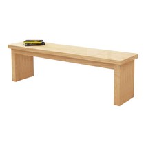 원목 벤치 긴 의자 나무 120cm 장의자 현관 펜션, 60x19.5x42cm 통나무