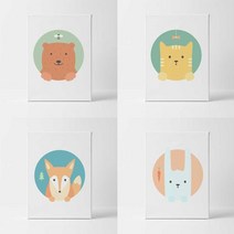 마이월플레이즈 아이방 소품 인테리어 캔버스액자 4종 두꺼비집 커버, CA0630