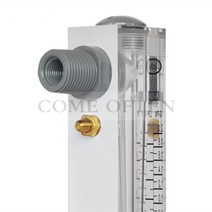 플로트 유량계 유기 표면 물 측정 아크릴 액체 1/2 "1" BSPT 외부 스레드, 한개옵션1, 06 20GPM 10-70LPM