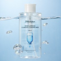 제이엠솔루션 물광 에스오에스 링거 클렌징워터 블랙 500ml, 10개