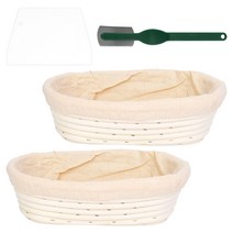 바네통 빵 교정 바구니 - 둥근 바네통 사워도 교정 바구니 천연 라탄 교정 빵 바구니 도구, 그림과 같이