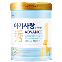 아기사랑수 어드밴스 분유 1단계, 10캔, 750g