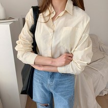 오슈 여름 파스텔톤 색감좋은 데일리 포켓 카라 셔츠