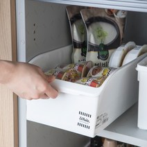 냉장고 냉동고 정리방법 정리함 싱크대수납박스 팬트리수납, 화이트