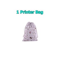 포스트잇 프린터 라벨링기 재미있는 인쇄 휴대용 열 자체 접착 스티커 포토 미니 블루투스 57x25 공급 2 라벨 메이커 전화 198196, 프린터 가방