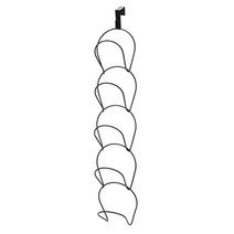 마벨인홈 생활편리 간편 모자걸이 가방 행거 후크, 1세트, 블랙