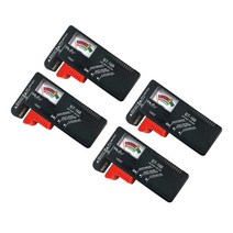 소형 범용 BT-168 배터리 용량 테스터 검사기 4 팩, 01 블랙