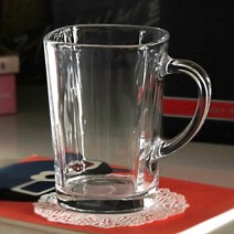 글라스락 강화유리 머그컵 에코텀블러 퓨전 빅 캐닝머그, 클라체 카페머그, 1개