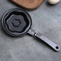 미니 계란 아침 식사 프라이 멀티 스타일 비 스틱 팬 팬케이크 홈 주방에 대한 크레페 팬 금형, 하나, 1개