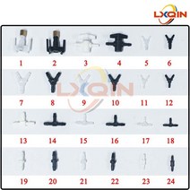 LXQIN 20pcs 에코 솔벤트/UV 잉크 호스 커넥터 Mimaki Mutoh Gongzheng Allwin 프린터 튜브 파이프 댐퍼, 16 16