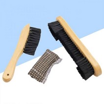 당구공세척기 3개 1 세트 당구 테이블 및 레일 브러시 나무 손잡이 청소 닦아 천 스누커 풀, 01 As Shown_01 30X10X5CM