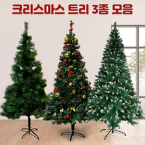 EVERYS 대형 올인원 크리스마스 트리 장식 전구 모음, 솔트리 1.2M, 백색300구