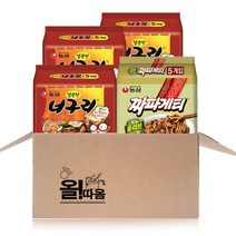 (올따옴) 농심 얼큰한너구리 15개+짜파게티 5개, 1개