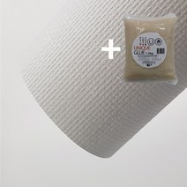 유니크 p7풀칠벽지 소폭합지 셀프도배세트 (벽지1롤+도배풀1포+깔지1), 린넨펄화이트 세트