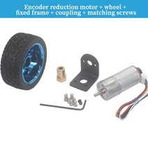 소형 전기 팬 가이드 모터 JGA25-370 DC 6V 12V 24V 기어드 모터 인코더 속도 측정 코드 디스크 전력 큰 토, 07 60_02 12V