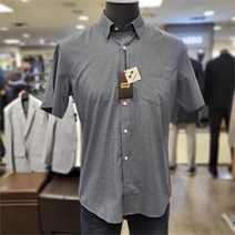 에스에이피 SAP샙 NC08 구김제로 카치온스판 반팔 셔츠 진블루 MNYS23403-66