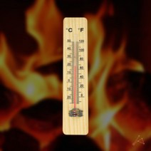 다용도온도기 원목 온도측정기 벽걸이 실외실내온도계 온도기 휴대용온도계 미니온도계 실외온도계, 기본