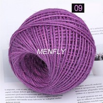 밧줄 마닐라 로프 줄다리기 운동회베이커용 컬러 스레드 수제 뜨개질 Diy 사진 장식 황마 꼬기 공예 로프