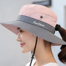 태양을 피하는 법 여성 등산 모자 아웃도어 메쉬 챙모자 정글모자