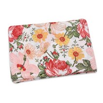 120X120 100% 코튼 재질 유기농 랩 모슬린 담요 신생아용 포대기 수건, 120x120cm, Flower