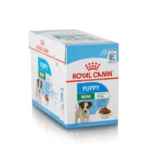 강아지 파우치 미니 퍼피 85g X 12P + 1P 증정, 로얄캐닌 강아지 파우치 미니 퍼