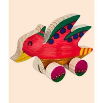 트리스쿨 만들기 DIY 재료 목공키트 프테라노돈(공룡자동차)