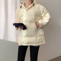 브랜드 없음 아노락 후드패딩