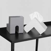 삼각 티슈케이스 (화이트)