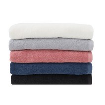 네추럴코튼 고급 40수 코마사 70미니바스 520g 1장, 그레이블루
