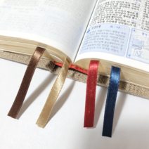 성경책 책갈피끈 책 가름끈 북마크, 레드(35cm)