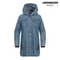 이동수스포츠 이동수 골프웨어 여성 간절기 롱 데님 점퍼 블루 F9AJP2030-F1 MODA outlet D